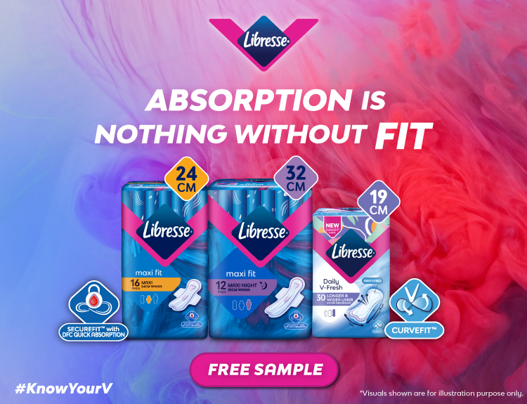 LIBRESSE® KNOW YOUR V TRIAL PACK WINGS
